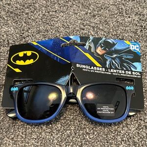 DC Batman Sunglasses with Black and Blue Design